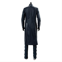 Game Devil May Cry V Vergil Aged Outfit Cosplay Costume Halloween Carnival Suit