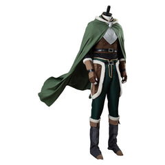 Iwatani Green Set Cosplay Costume Halloween Suit