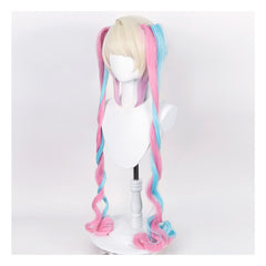 Needy Girl Overdose KAngel Cosplay Wig Heat Resistant Synthetic Hair Accessories Props