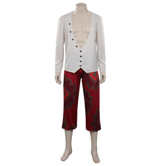 Anime One Piece Film Red Shanks Cosplay Costume Uniform Outfits Halloween Carnival Suit