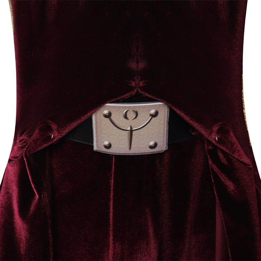Padme Amidala Red Velvet Dress Set Outfits Cosplay Costume Halloween C Coshduk Padme Amidala Red Velvet Dress Set Outfits Cosplay Costume Halloween C Coshduk