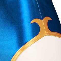 Street Fighter(SF) Chun-Li Blue Swimsuit Dress Swimwear Outfits Cosplay Costume
