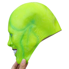 The Mask Jim Carrey Green Mask Latex Cosplay Accessories Halloween Props