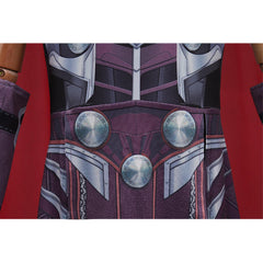 Kids Children Movie Thor: Love and Thunder Thor Cosplay Costume Jumpsuit Cloak Outfits Halloween Carnival Suit