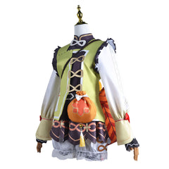 Genshin Impact Yaoyao Dress Cosplay Costume Halloween Carnival Party Suit