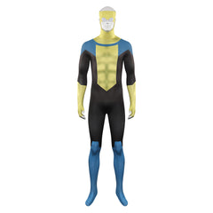 TV Invincible Season 2 (2023) Invincible Mark Grayson Black Jumpsuit Outfits Cosplay Costume  Halloween Carnival Suit