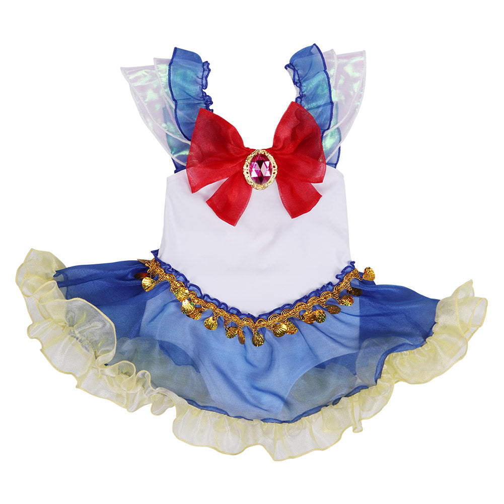 Sailor Moon Tsukino Usagi Swimwear Cosplay Costume Kids Girls Jumpsuit ...