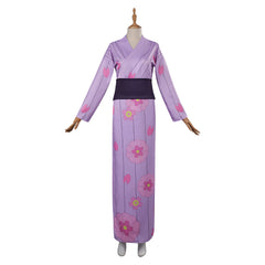 Demon Slayer Kanroji Mitsuri  Cosplay Costume Kimono Outfits Halloween Carnival Party Disguise Suit