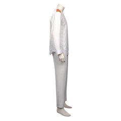 Andor White Prison Uniform Cosplay Costume Top Pants Outfits Halloween Carnival Suit