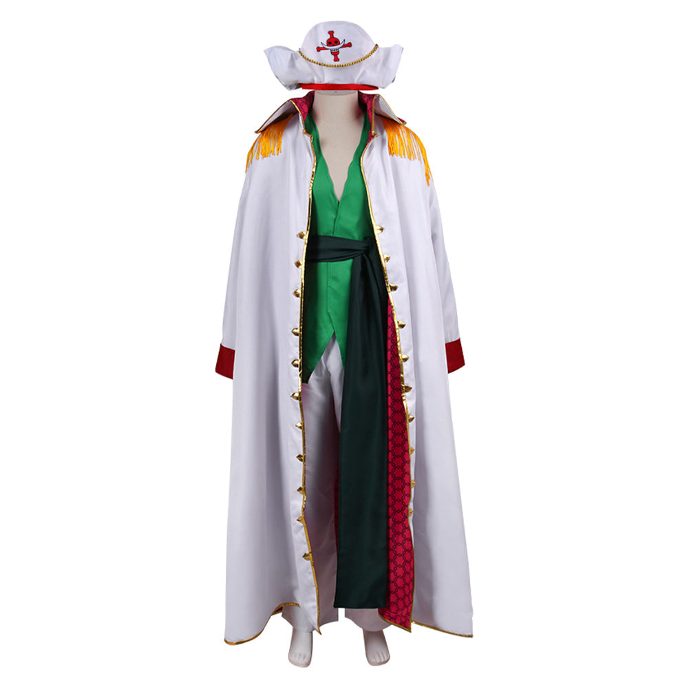 Anime One Piece Edward Newgate Codplay Costume Outfits Halloween Carnival Suit