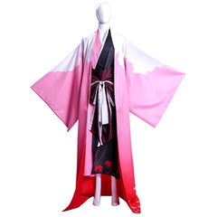 Anime Ozaki Kouyou Pink Kimono Cosplay Costume Halloween Carnival Suit