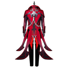 Game Genshin Impact Diluc Ragnvindr New Skin Cosplay Costume Outfits Halloween Carnival Suit