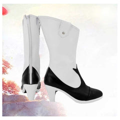 Anime Black Butler 2024 Ciel Phantomhive Black Shoes Boots Cosplay Accessories Halloween Carnival Props