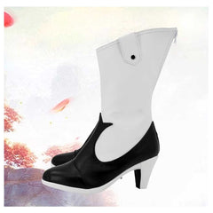 Anime Black Butler 2024 Ciel Phantomhive Black Shoes Boots Cosplay Accessories Halloween Carnival Props