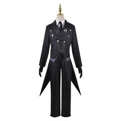 Anime Black Butler Kuroshitsuji ​(2024) Sebas Black Set Outfits Cosplay Costume Halloween Carnival Suit