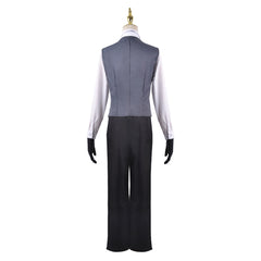 Anime Black Butler Kuroshitsuji ​(2024) Sebas Black Set Outfits Cosplay Costume Halloween Carnival Suit