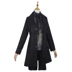 Anime Black Butler:Book of the Atlantic Ciel Phantomhive Black Set Outfits Cosplay Costume Halloween Carnival Suit