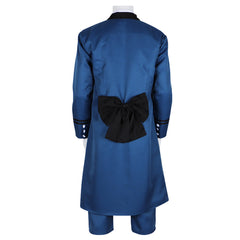 Anime Black Butler:Book of the Atlantic Ciel Phantomhive Blue Set Outfits Cosplay Costume Halloween Carnival Suit