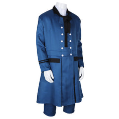 Anime Black Butler:Book of the Atlantic Ciel Phantomhive Blue Set Outfits Cosplay Costume Halloween Carnival Suit
