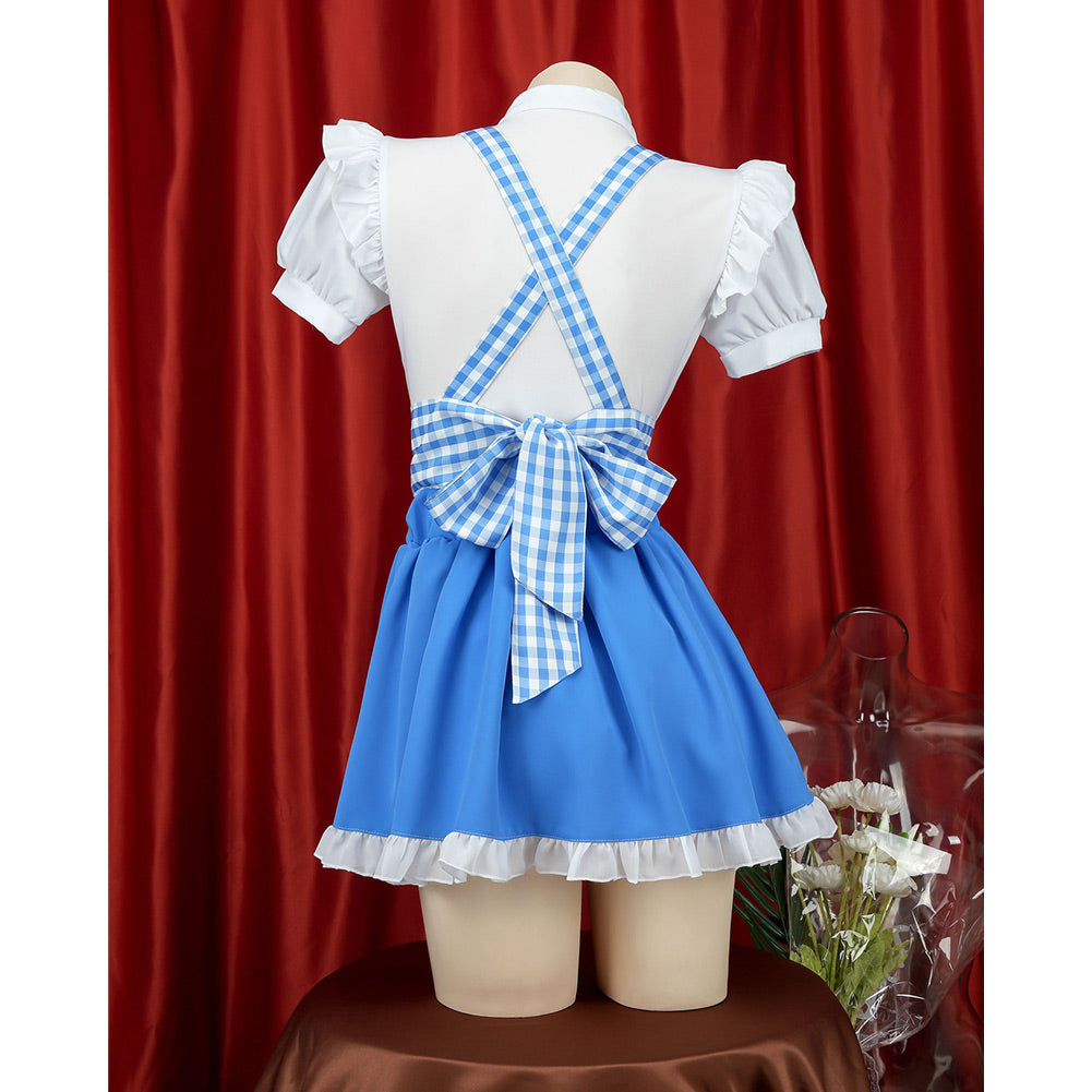 Anime Bocchi The Rock Hitori Gotou Maid Dress Outfits Cosplay Costume ...