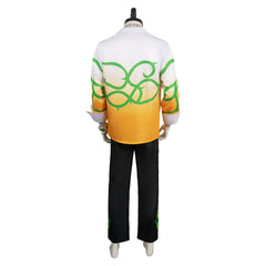 Anime Bucchigiri Marito Jin Yellow Set Outfits Cosplay Costume Halloween Carnival Suit