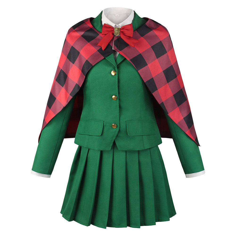 Anime Burn the Witch - Noel Niihashi Green Set Outfits Cosplay Costume Halloween Carnival Suit