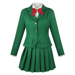 Anime Burn the Witch - Noel Niihashi Green Set Outfits Cosplay Costume Halloween Carnival Suit