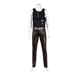 Anime Cyberpunk: Edgerunners Johnny Silverhand Black Vest Set  Outfits ​Cosplay Costume Halloween Carnival Suit