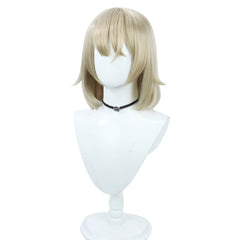 Anime Delicious In Dungeon 2023 Falin White Short Hair Cosplay Wig Halloween Carnival Props