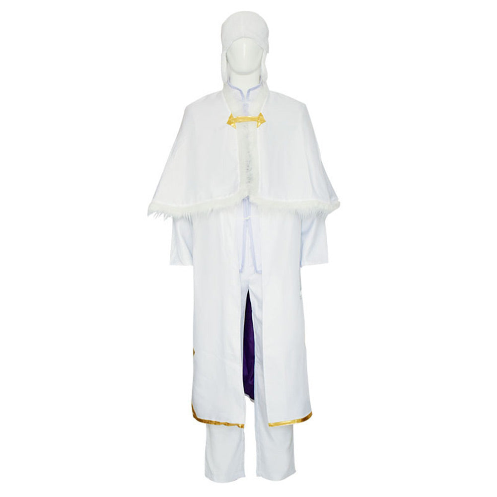 Anime Dostoevsky White Set Outfits Cosplay Costume Halloween Carnival Suit