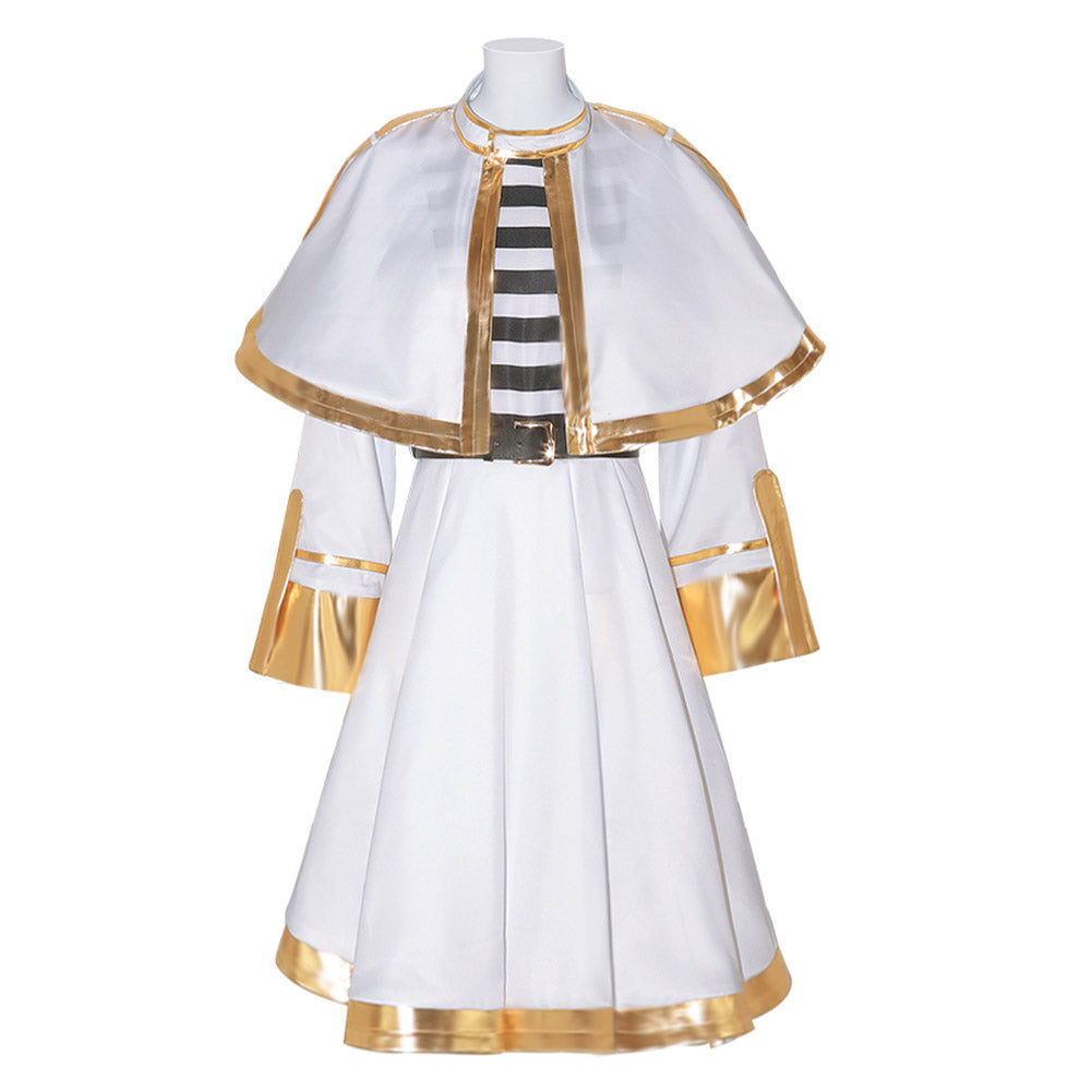 Anime Frieren: Beyond Journey's End Frieren White Coat Set Outfits Cosplay Costume Suit