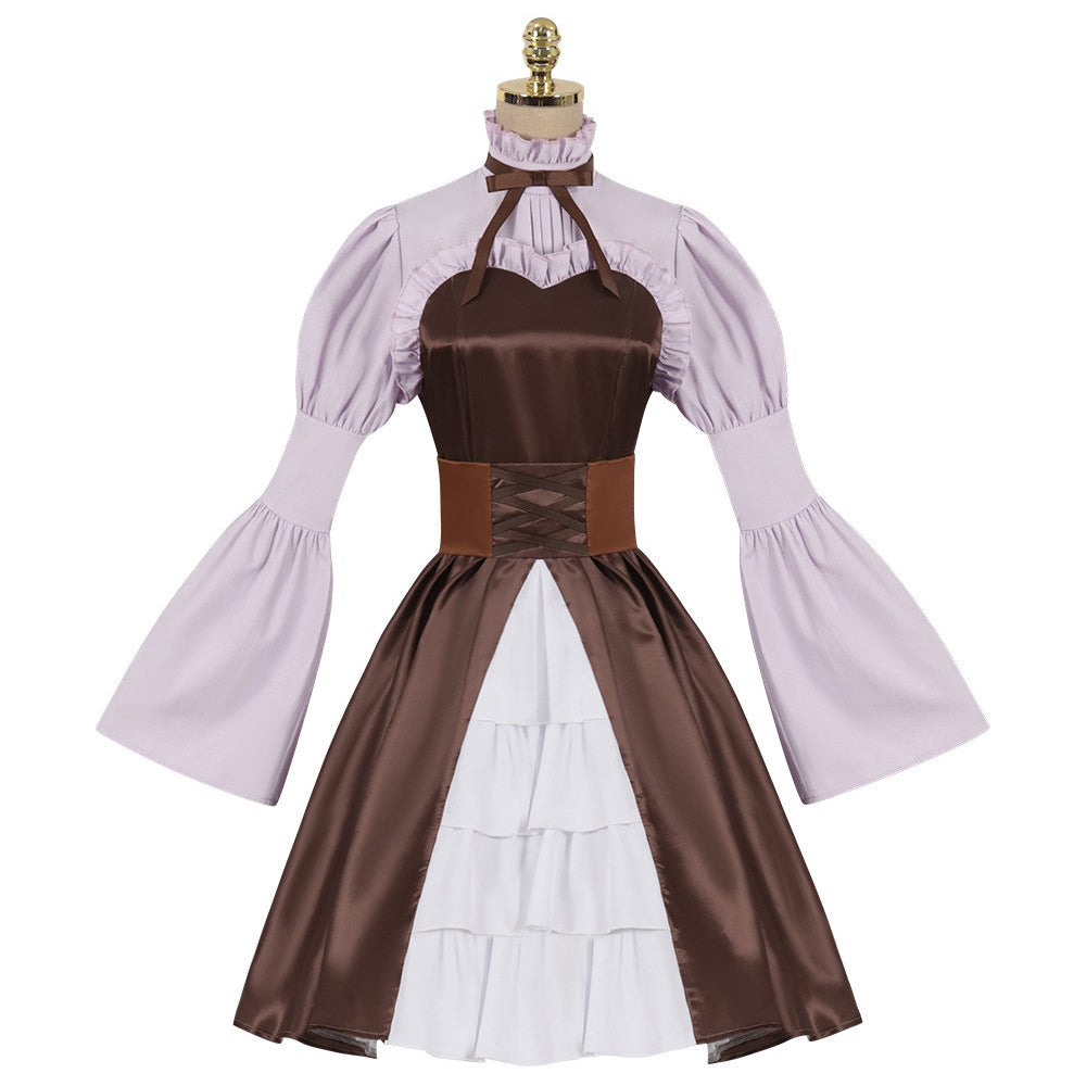 Anime Frieren: Beyond Journey's End Linie Cosplay Costume Outfits Halloween Carnival Suit