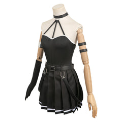 Anime Frieren:Beyond Journey's End 2023 Ubel Black Sexy Dress Outfits Cosplay Costume Halloween Carnival Suit 
