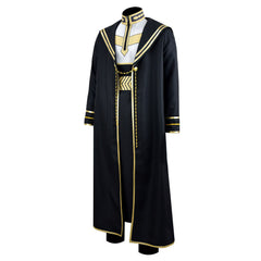 Anime Frieren:Beyond Journey's End (2023) - Heiter Black Set Outfits Cosplay Costume Halloween Carnival Suit