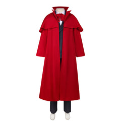 Anime Hellsing Alucard Red Set Outfits Cosplay Costume Halloween Carnival Suit