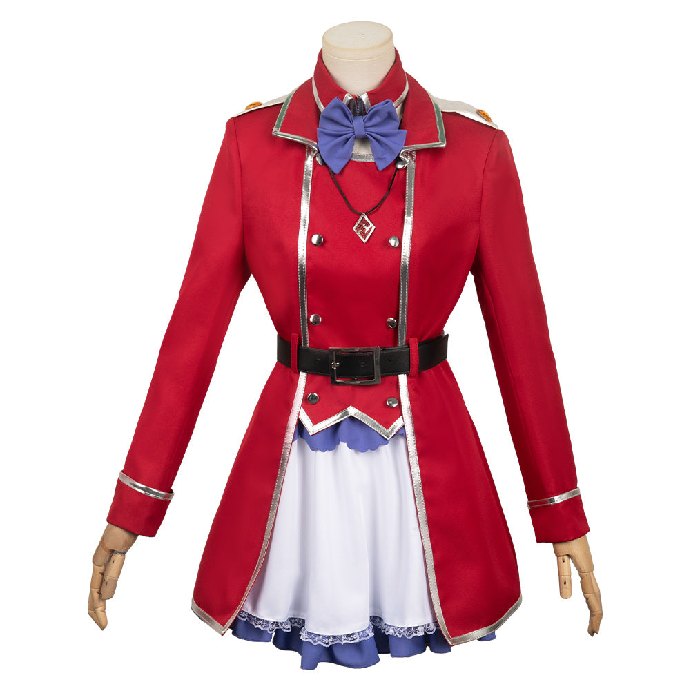 Anime Hikikomari Kyuuketsu Hime no Monmon (2023) - Komari Red Set Outfits Cosplay Costume Halloween Carnival Suit