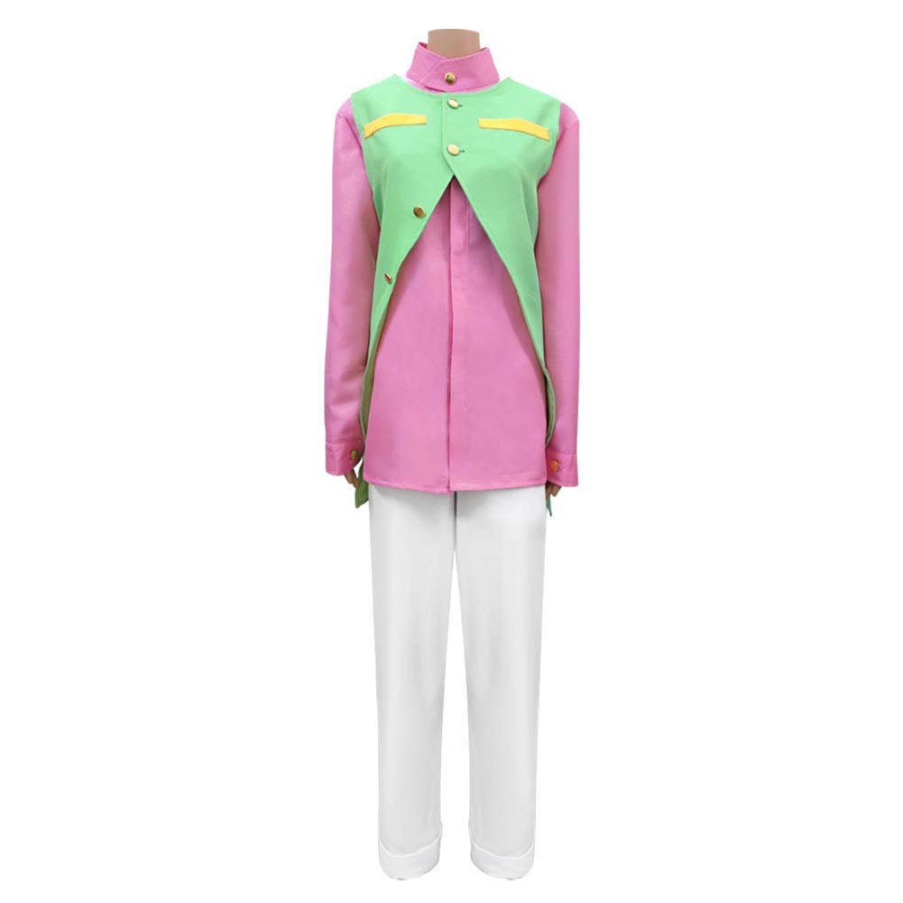 Anime JoJo‘s Bizarre Adventure Rohan Kishibe Cosplay Costume Outfits Halloween Carnival Party Roleplay Suit