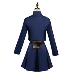 Anime Kugisaki Nobara Blue Uniform Set Cosplay Costume Outfits Halloween Carnival Suit