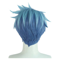 Anime Mashle: Magic and Muscles Lance Crown Blue Wigs Cosplay Accessories Halloween Carnival Props