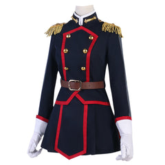 Anime Mato Seihei no Slave Uzen Kyōka Black Outfits Cosplay Costume Halloween Carnival Suit