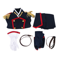 Anime Mato Seihei no Slave Uzen Kyōka Black Outfits Cosplay Costume Halloween Carnival Suit