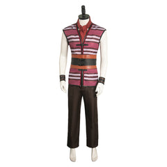 Anime One Piece 2023 Buggy Red Striped Outfits ​Cosplay Costume Halloween Carnival Suit