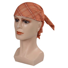 Anime One Piece 2023 Usopp Brown Printed Headband ​Cosplay Accessories Halloween Carnival Props