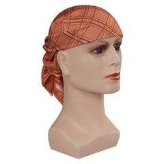 Anime One Piece 2023 Usopp Brown Printed Headband ​Cosplay Accessories Halloween Carnival Props