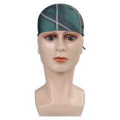 Anime One Piece 2023 Usopp Green Printed Headband Cosplay Accessories Halloween Carnival Props