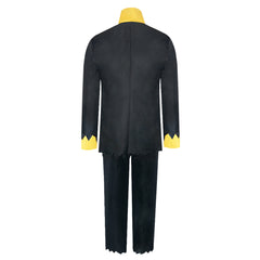 Anime One Piece Blueno Black Set Outfits Cosplay Costume Halloween Carnival Suit
