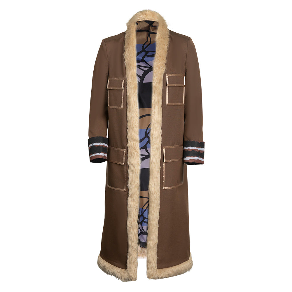 Anime One Piece Buggy Brown Coat Outfits Cosplay Costume Halloween Carnival Suit