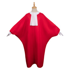 Anime One Piece Buggy Red Jumpsuit Outfits ​Cosplay Costume Halloween Carnival Suit 