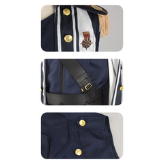 Anime One Piece Morgan Gray Set Cosplay Costume Outfits Halloween Carnival Suit