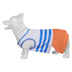 Anime One Piece Nami Pet Dog Clothes Cosplay Costume Outfits Halloween Carnival Suit